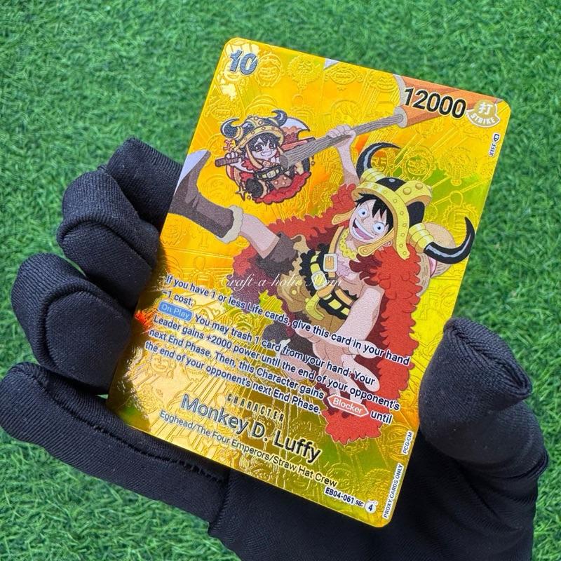 Gold Card Luffy Elbaf